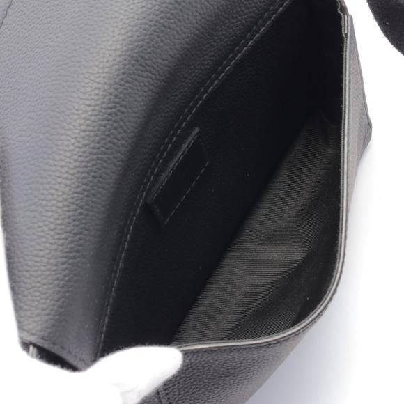 Louis Vuitton Bum Bag NV Waist Body Grain Leather Aerogram Men's Black M57081 - Picture 4 of 8